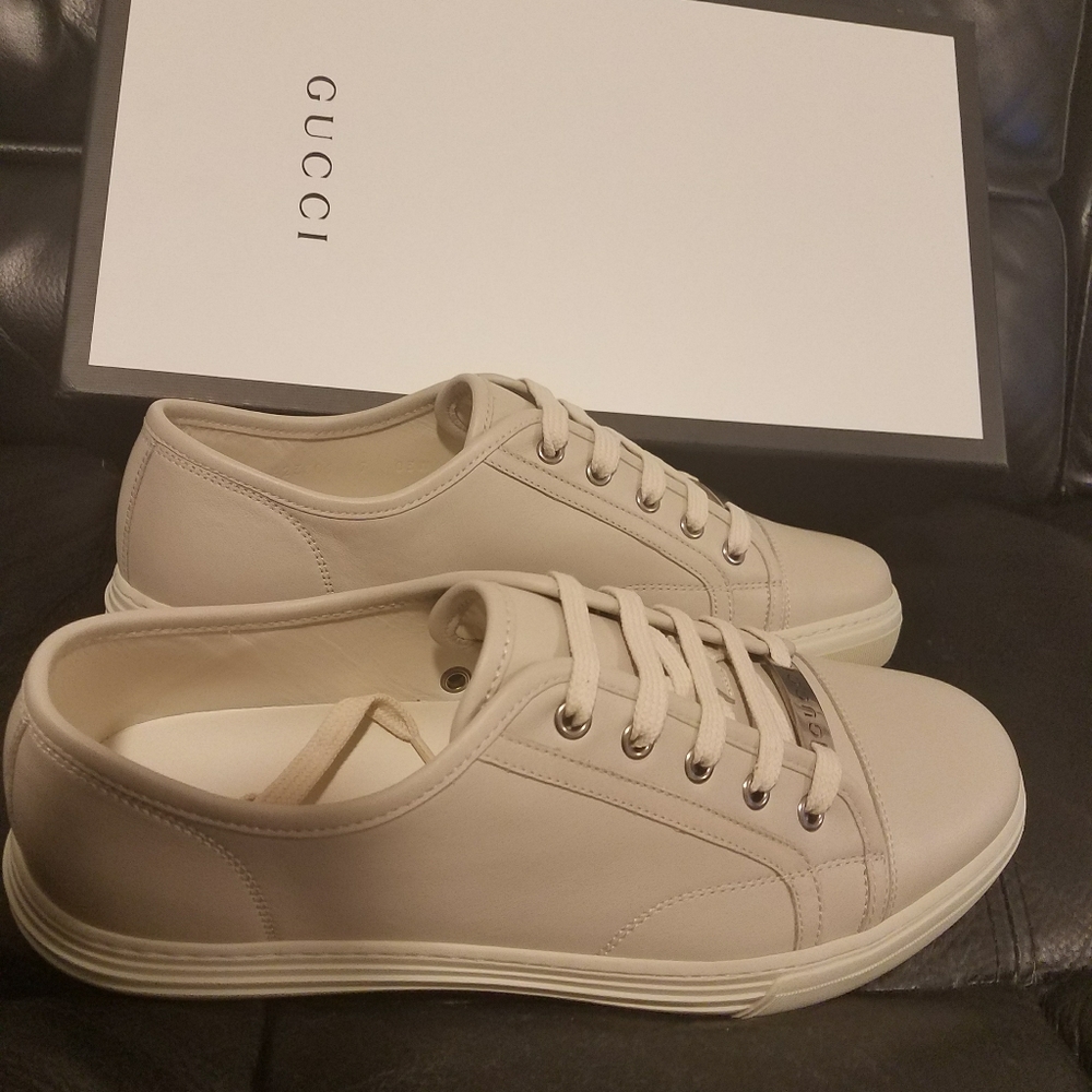new $650 gucci authentic sneaker Authentic us 8.5 - Picture 7 of 8